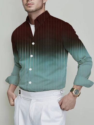 Design Fashion 3D Digital Printing Shirt - Image 4