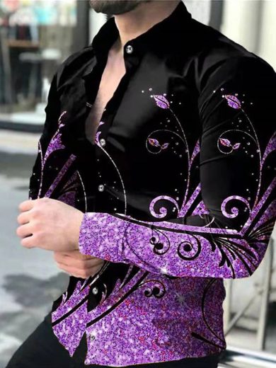 Design Fashion 3D Digital Printing Shirt - Image 6