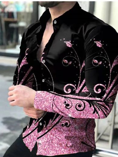 Design Fashion 3D Digital Printing Shirt - Image 10
